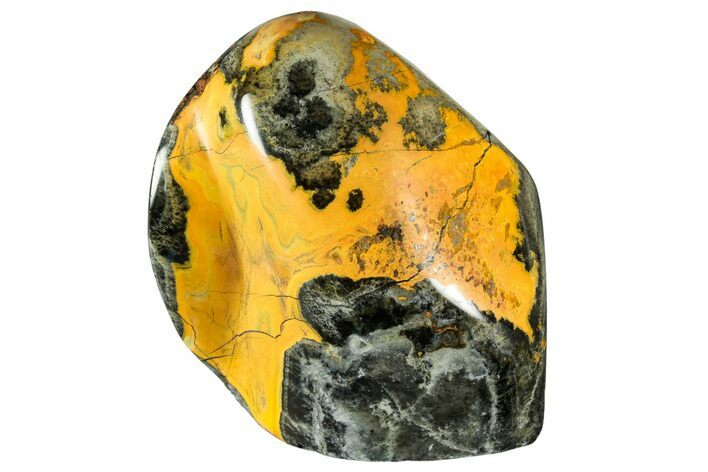 Very Vibrant, Free-Standing Polished Bumblebee Jasper #324941